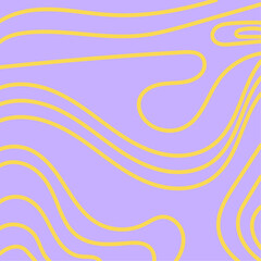 Organic Pattern. Twisted lines, wiggling stripes, waves, fluid, curved,vector backgrounds. Liquid, ornaments, groovy hippie patterns collection. Hand drawn wavy, organic winding lines. Fabric print. 