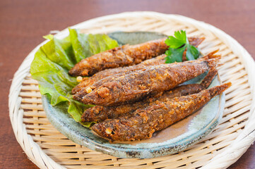 メヒカリの唐揚げ