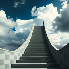 Fototapeta premium stairway to heaven