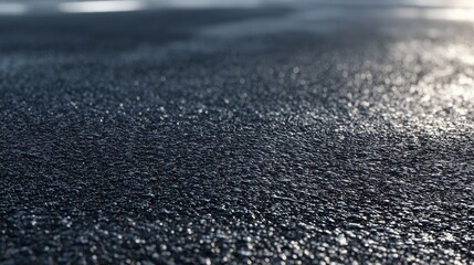 close up of asphalt road, seamless texture, generative ai