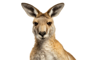 Fototapeta premium Close up portrait of a red kangaroo