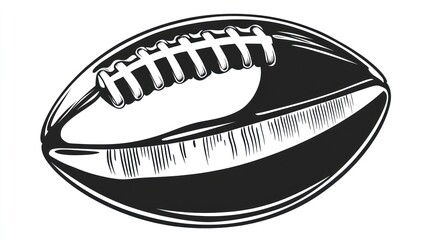 American Football, Game, Sport, Graphic, Illustration, White Background,  Team, Competition