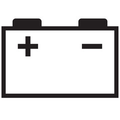 Futuristic electric battery charging icon. Discharge or lightning in low poly design. Power neon light energy storage, high voltage. Technology polygonal wireframe vector illustration.