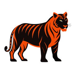tiger vector illustration