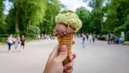 The Leaning Tower of Ice Cream Funny Food Fail
