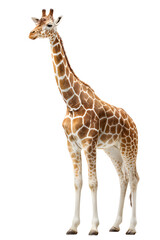 Obraz premium giraffe on white background