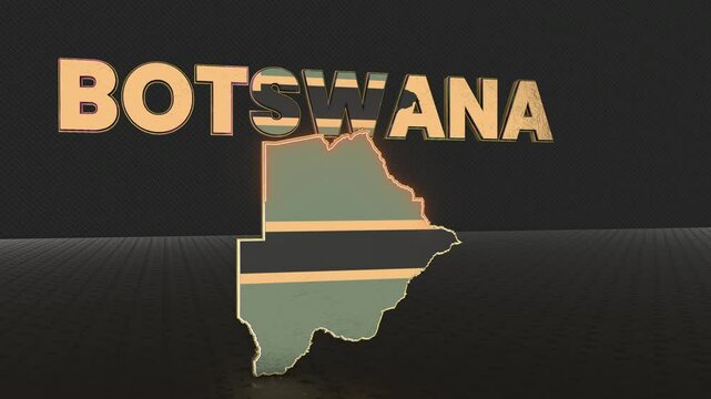 Botswana Map