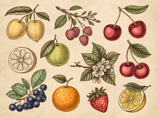 a-curated-set-of-vintage-fruit-and-berry-stickers