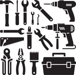set of tools vector