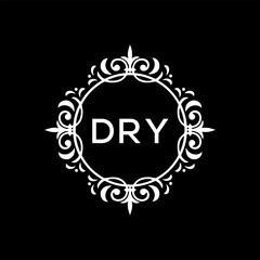 DRY Letter Initial Logo Design Template Vector Illustration