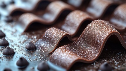 Superfluid dark chocolate cascade with viscosity-defying flow over topological pastry and fermionic condensation sheen
