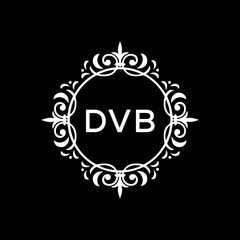 DVB Letter Initial Logo Design Template Vector Illustration