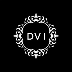 DVI Letter Initial Logo Design Template Vector Illustration