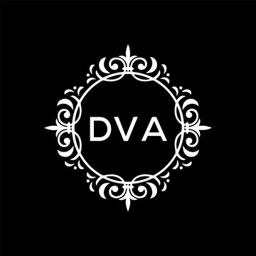 DVA Letter Initial Logo Design Template Vector Illustration
