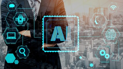 AI Assistant Brain Processor with LLM Technology, Big Data, Machine Learning, Generative AI for...
