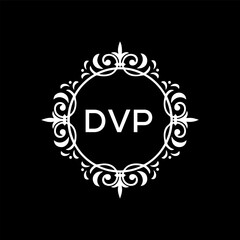 DVP Letter Initial Logo Design Template Vector Illustration