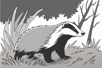  Educational Wildlife Illustrations: Emus, Zebras, Pronghorns, Whales, Cassowaries, Lionfish, Red Pandas, Fireflies, Skunks, Koalas, Badgers, Hares, Dodos, Anglerfish, Capybaras, Caracals, Butterflies © Md