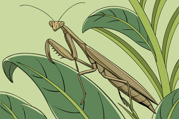  Educational Wildlife Illustrations: Orca, Dodo Bird, Hare, Caracal, Snow Leopard, Fennec Fox, Frog, Snake, Blue Whale, Lionfish, Anglerfish, Badger, Koala, Tapir, Praying Mantis, Red Panda, Ichthyosa © Md