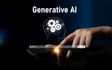 AI assistant with LLM, big data, machine learning, and generative AI powers prompt engineering and...