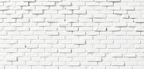 Obraz premium Clean, seamless texture of a white stone block wall , pattern, rustic