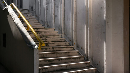 Staircase in soft day light
