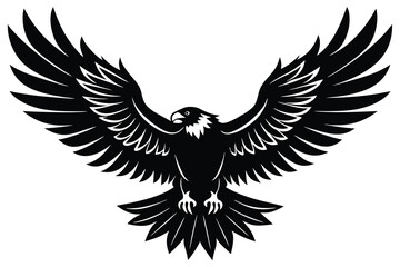 Fototapeta premium eagle on white background