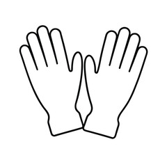 Obraz premium hand with glove