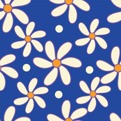 cut seamless hand drawn floral pattern, Botanical, Vector illustration for wedding and valentine day design.