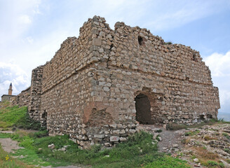 Van Castle, located in the city of Van, Turkey, was built during the Urartian period. There are ancient settlements around.
