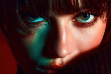 portrait of a young woman