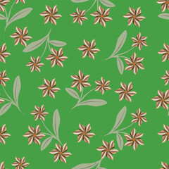 Fototapeta premium seamless floral pattern