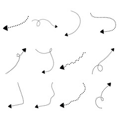 Black Direction Arrow Cursor with Simple Interface Pointer Style