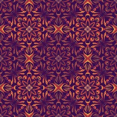 Fototapeta premium seamless floral pattern