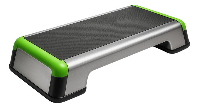 Aluminum platform with textured surface for step aerobics - Powered by Adobe