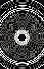 black and white tunnel