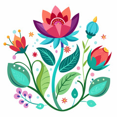 vector floral background