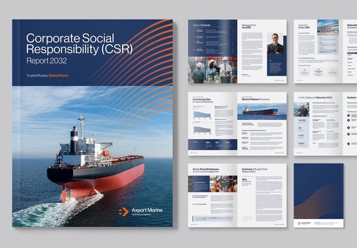 Corporate Report Template