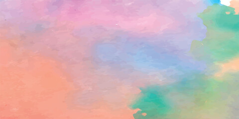 Vibrant Colorful Watercolor Splash Background with Bold Multicolor Brush Strokes for Modern Abstract Artistic Design