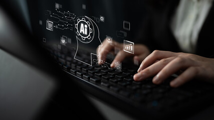 AI assistant with LLM, big data, machine learning, and generative AI powers prompt engineering and...