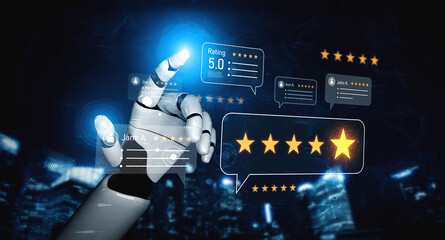 AI enhances customer review and rating system by analyzing review, rating, and customer feedback for deeper trust insights Vouch