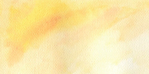 Elegant Pastel Yellow Soft Watercolor Gradient with Abstract Luxury Decorative Texture for Modern Gentle Background Design