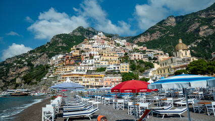 Vista panoramica di Positano