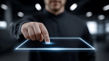 Control and quality with holographic multiple sheets and check boxes overlay