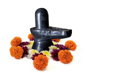 Happy Maha Shivaratri greeting card - Shiva Linga shravan somvar