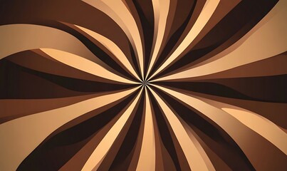 Elegant Swirls: Beige and Black Pattern Creating a Sophisticated Aesthetic