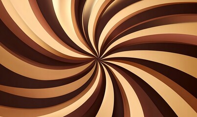 Elegant Swirls: Beige and Black Pattern Creating a Sophisticated Aesthetic