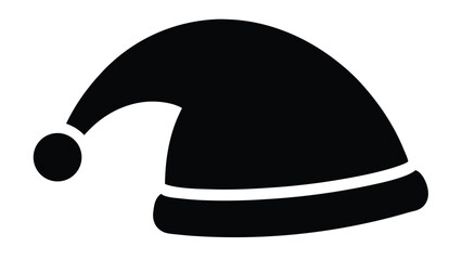Classic Santa Hat Icon Simple, Festive Design for Holiday Projects