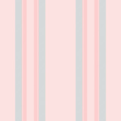 Seamless striped pattern in pastel pink and gray. A modern, stylish background for textile design, wallpaper, or digital projects. Versatile and eyecatching.