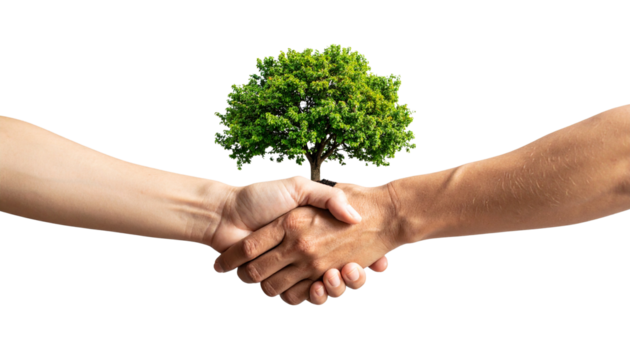 hands holding green plant hands holding tree handshaking with tree save tree transparent png go green editing element environment friendly concept