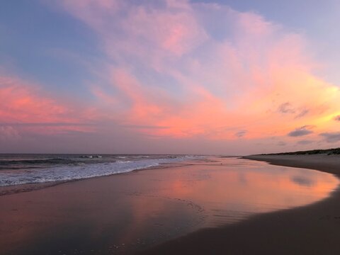 Cotton Candy Skies in the Outer Banks